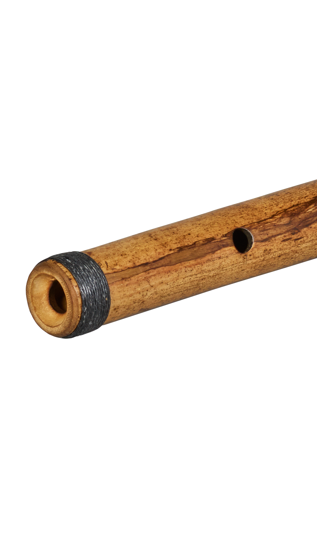 END BLOWN FLUTE Oriental Japanese Bamboo Body
