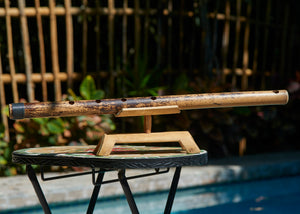 Bamboo Flute Stand Natural